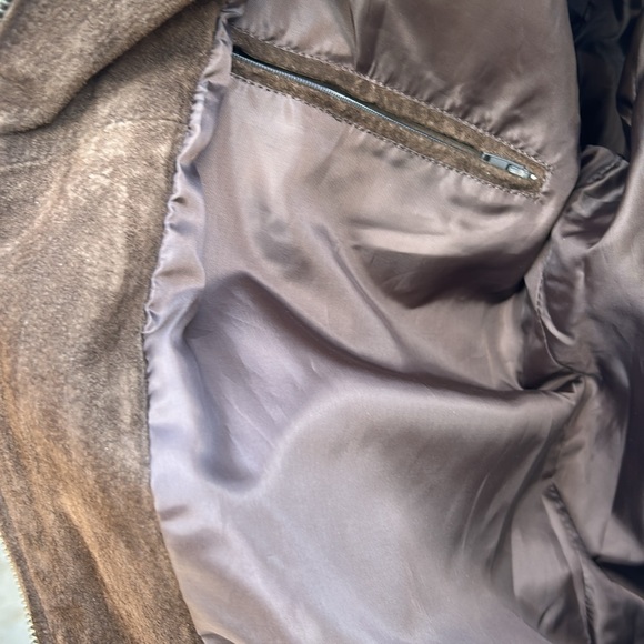 Men’s FLAVOR suede bomber size: medium - Picture 4 of 7